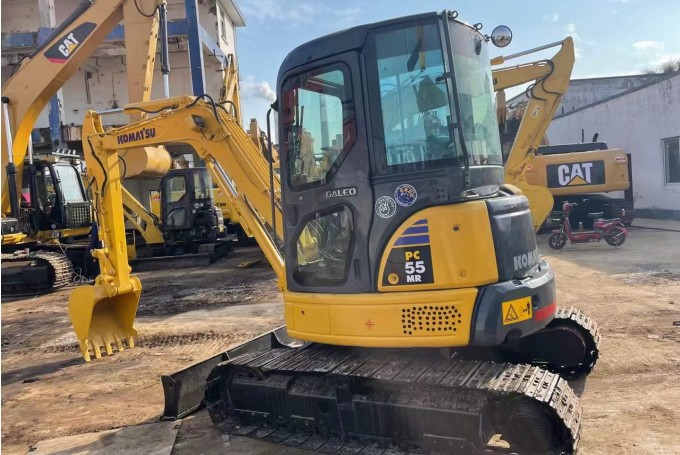Used Komatsu 55 MR Crawler  Excavator